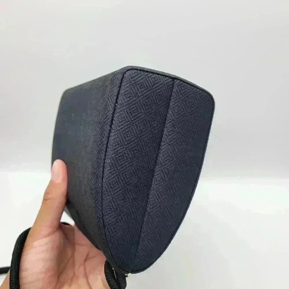 Vintage Crossbody Jim Thompson Silk Purse Black & Gold - Picture 10 of 16